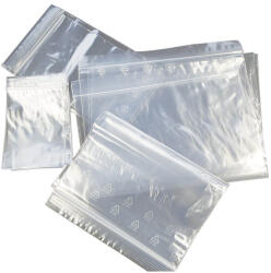 VELOFLEX Pungi cu fermoar ziplock, 200 x 300 mm, VELOFLEX, 100 buc/set