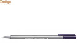 STAEDTLER Liner 0.3 mm, culori clasice, STAEDTLER Triplus indigo