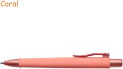 Faber-Castell Pix cu mecanism XB FABER-CASTELL Poly Ball coral