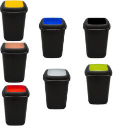 Plafor Cos pentru colectare selectiva 45l PLAFOR Quatro galben Cos de gunoi
