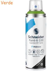 Schneider Vopsea acrilica spray SCHNEIDER Paint-It 030 Supreme DIY, 200 ml verde