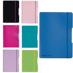 Herlitz Caiet A5 si coperta plastic, matematica HERLITZ My. Book Flex turcoaz