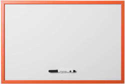 Bi-Office Tabla nemagnetica alba, rama color, BI-OFFICE, 45x60 cm orange