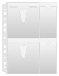 DONAU File protectie pentru 4 CD-uri, 25 buc/set DONAU
