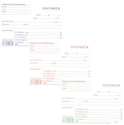  Chitantier pentru asociatii de proprietari, autocopiativ, A6, 3 exemplare