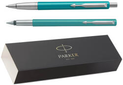 Parker Set cadou stilou si pix PARKER Vector Royal turcoaz