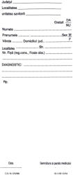  Reteta medicala simpla 1/3 A4, 100 file/set