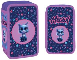 S-Cool Penar fete, echipat cu 39 piese, 3 fermoare, S-COOL Meow Penar