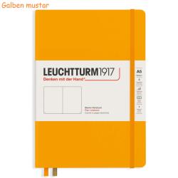 LEUCHTTURM1917 Caiet cu elastic A5, 125 file, velin, LEUCHTTURM1917 galben mustar