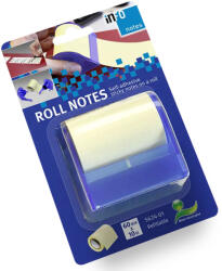 INFO NOTES Notes autoadeziv in rola cu dispenser, 60 mm x 10 m, INFO NOTES