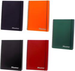 OPTIMUM Caiet cu spirala A5, 70 file, 2 separatoare, OPTIMUM MASTER