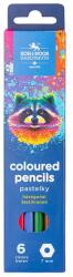 KOH-I-NOOR Creioane colorate KOH-I-NOOR Raton 3551, 6 buc/set