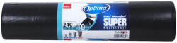 SANO Saci menajeri SANO Optima, 240 L, 10 buc/rola negru