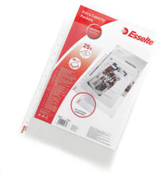 Esselte File protectie transparente, 100 mic, ESSELTE Maxi Extra Capacity, 25 buc/set
