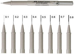 Faber-Castell Liner negru FABER-CASTELL Ecco Pigment 0.4