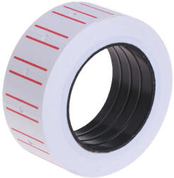  Etichete pret autocolante albe, 21x12 mm, 500 buc/rola, 10 role/set