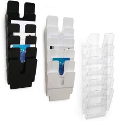 DURABLE Suport de perete pentru documente, 6xA4 portrait, DURABLE Flexiplus 6 alb Dulap arhivare