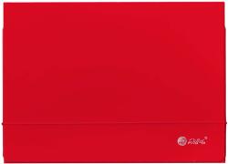  Mapa din carton cu elastic, 700 g/mp, WILLGO rosu