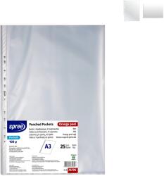 SPREE File protectie transparente, 100 microni, A3, 25 buc/set, SPREE Portrait