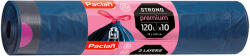 Paclan Saci menajeri premium cu snur PACLAN, 120 L, 10 buc/rola
