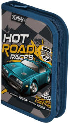 Herlitz Penar baieti echipat, 16 piese, 1 fermoar, HERLITZ Hot Road Penar
