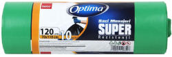 SANO Saci menajeri SANO Optima, 120 L, 10 buc/rola verde