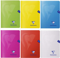 Clairefontaine Caiet A5, 48 file, coperta plastic, matematica, CLAIREFONTAINE