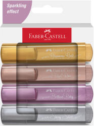 Faber-Castell Textmarker FABER-CASTELL 2024 Sparkling, 4 buc/set, FC254674