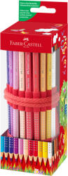 Faber-Castell Creioane colorate acuarela FABER-CASTELL Grip Rollup, 18 buc/set, FC201541