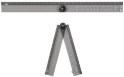 Deli Rigla pliabila din plastic, 30 cm, DELI Orbit