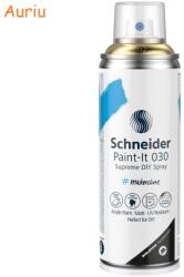 Schneider Vopsea acrilica spray SCHNEIDER Paint-It 030 Supreme DIY Metallic, 200 ml auriu