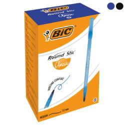 BIC Pix fara mecanism BIC Round Stic Classic, 60 buc/set negru