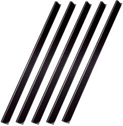 LEITZ Bagheta din plastic pentru legat documente, 3 mm, LEITZ, 50 buc/set