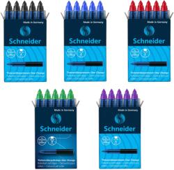 Schneider Rezerva roller 0.6 mm, SCHNEIDER One Change, 5 buc/set verde