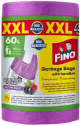 FINO Saci menajeri parfumati, cu manere, FINO Color Premium XXL, 60 L, 60 buc/rola