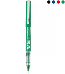 Pilot Roller cu rezerva cerneala, 0.5 mm, PILOT V5 Hi-Tecpoint negru