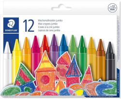 STAEDTLER Creioane colorate cerate 12 culori/set STAEDTLER Noris