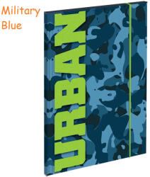 S-COOL Mapa din carton cu elastic, S-COOL Urban Premium Military