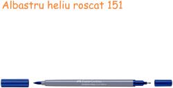 Faber-Castell Markere 2 capete, acuarela FABER-CASTELL Goldfaber Aqua Dual albastru heliu roscat 151