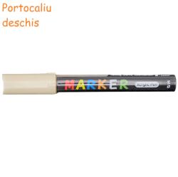 M&G Marker cu vopsea acrilica, varf rotund 2 mm, M-G portocaliu deschis