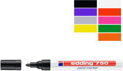edding Marker cu vopsea, 2-4 mm EDDING 750 portocaliu