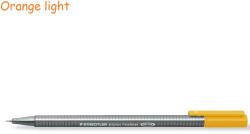 STAEDTLER Liner 0.3 mm culori pastel, STAEDTLER Triplus orange light