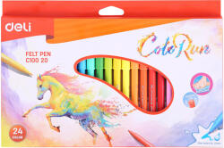 Deli Carioci 24 culori/set DELI ColoRun