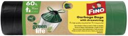 FINO Saci menajeri cu snur FINO Green Life, 60 L, 10 buc/rola