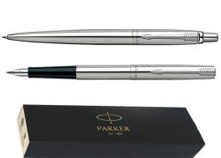 Parker Set cadou stilou si pix PARKER Jotter Royal Stainless Steel