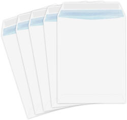 ACCENTA Plic TC5 alb siliconic, deschidere latura mica, 500 buc/cutie, ACCENTA