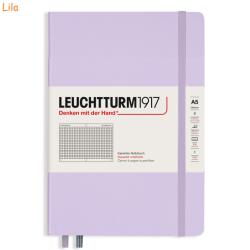 LEUCHTTURM1917 Caiet cu elastic A5, 125 file, matematica LEUCHTTURM1917 lila