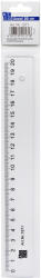 ALCO Rigla din plastic transparent ALCO, 20 cm