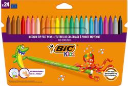 BIC Carioci ultralavabile BIC Kid Couleur, 24 culori/set