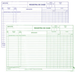  Registru de casa autocopiativ A4, 2 exemplare